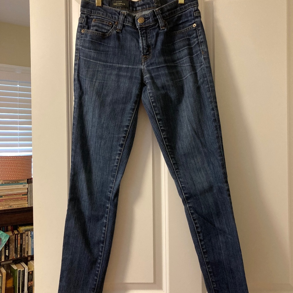 J Crew toothpick jeans